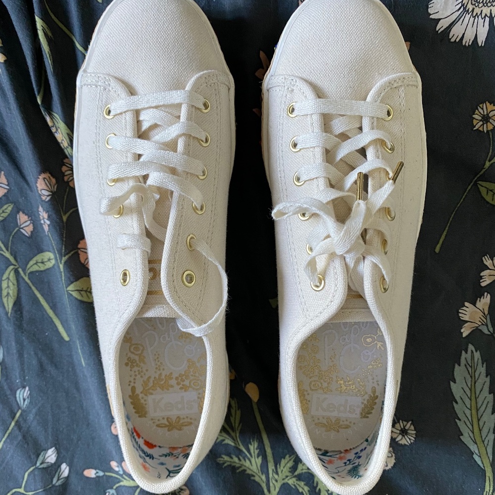 Keds x Rifle Paper Co. Platform Sneakers